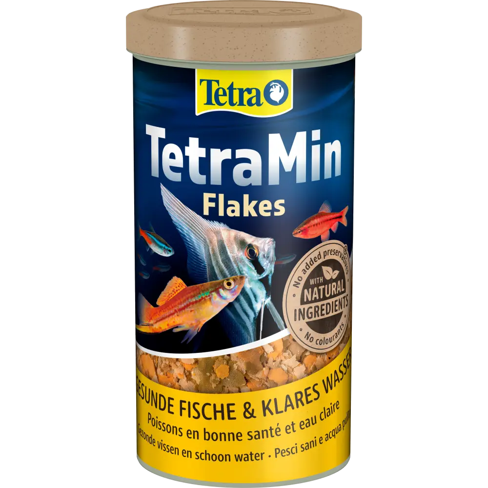 Корм Tetra Min Flakes для акваріумних рибок пластівці 200 г/ 1 л