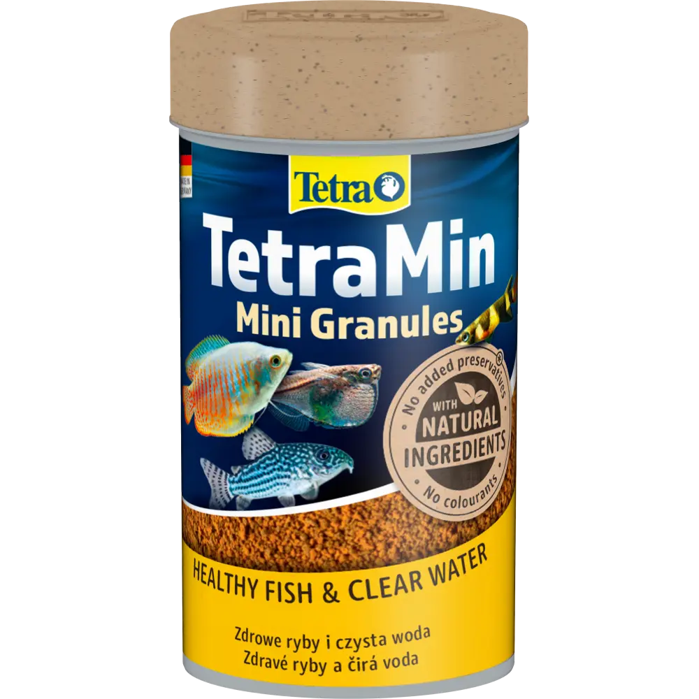 Корм сухий Tetra Min Mini Granules для акваріумних рибок в гранулах 45 г