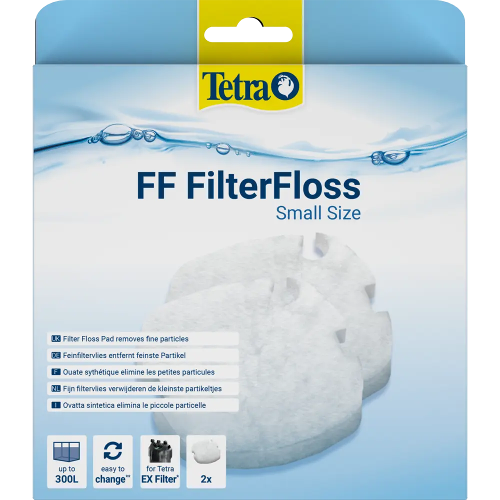 Вкладиш Tetra Filter Floss для зовнішнього фільтра EX 600/1000 волокнистий 2 шт
