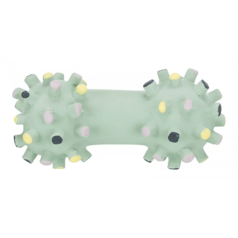 Іграшка Trixie Junior Mini Dumbbell для цуценят Гантель голчаста латекс 10 см