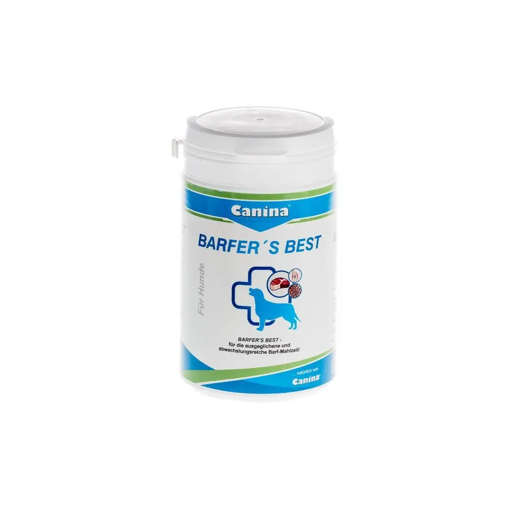 Вітамінно-мінеральний комплекс Canina Barfers Best для дорослих собак на натуральному годуванні 180 г