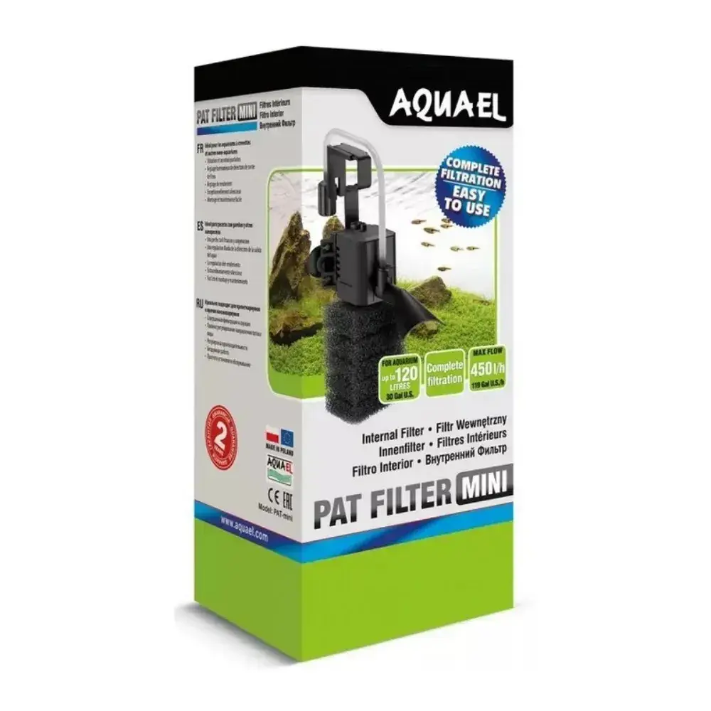 Фільтр Aquael для акваріума внутрішній Pat-Mini 450 л/год до 120 л