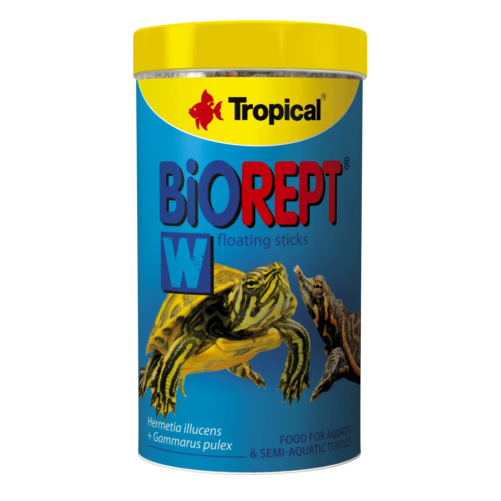 Корм Tropical Biorept W для водоплавних черепах гранули 75 г