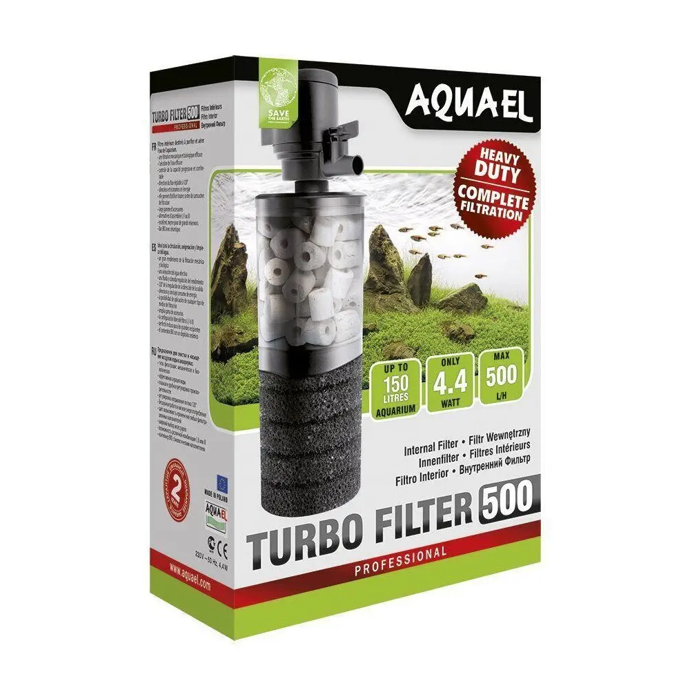 Фільтр Aquael для акваріума внутрішній Turbo Filter 500 л/год до 150 л