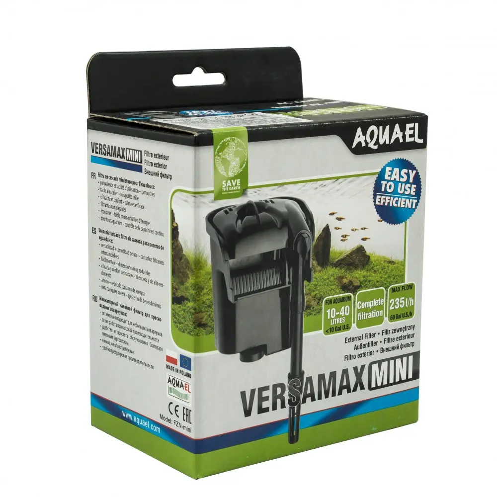 Фільтр Aquael для акваріума зовнішній Versamax-mini 230 л/год на 10-40 л