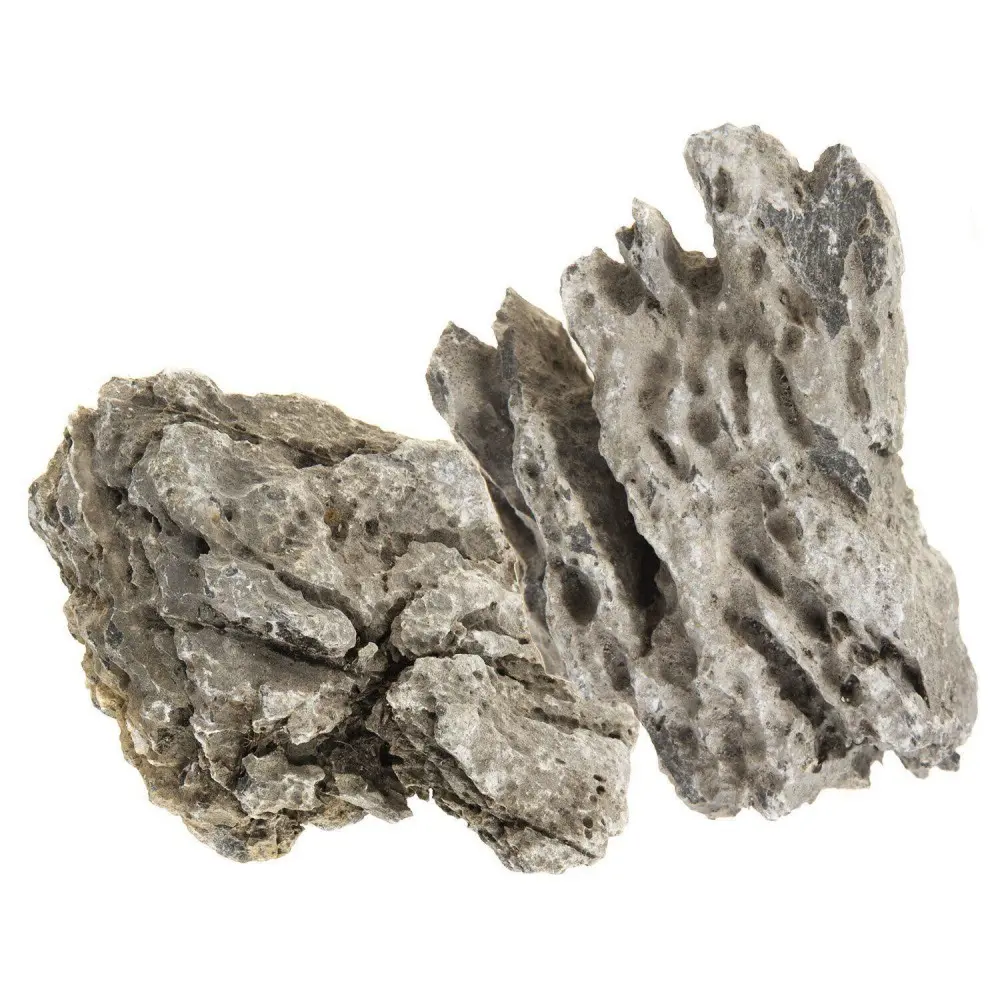 Декорація Aquael Black quartz rock каміння кварц 20 кг