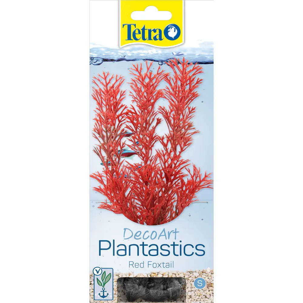 Tetra RED FOXTAIL DecoArt Plant S  15 см  пластикова рослина