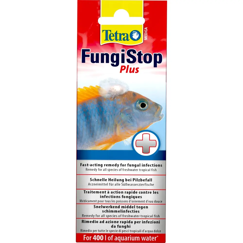 Засіб Tetra Medica Fungi Stop Plus для риб лікарський для боротьби з грибковими та бактеріальними інфекціями 20 мл на 400 л