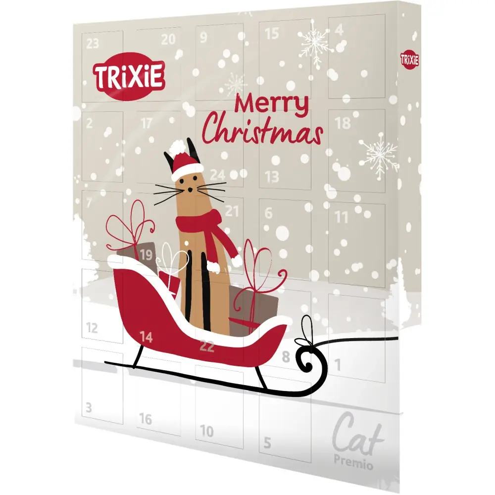 Адвент-календар Trixie PREMIO Cat Merry Christmas для котів асорті 30х34х3,5 см 24 комірки