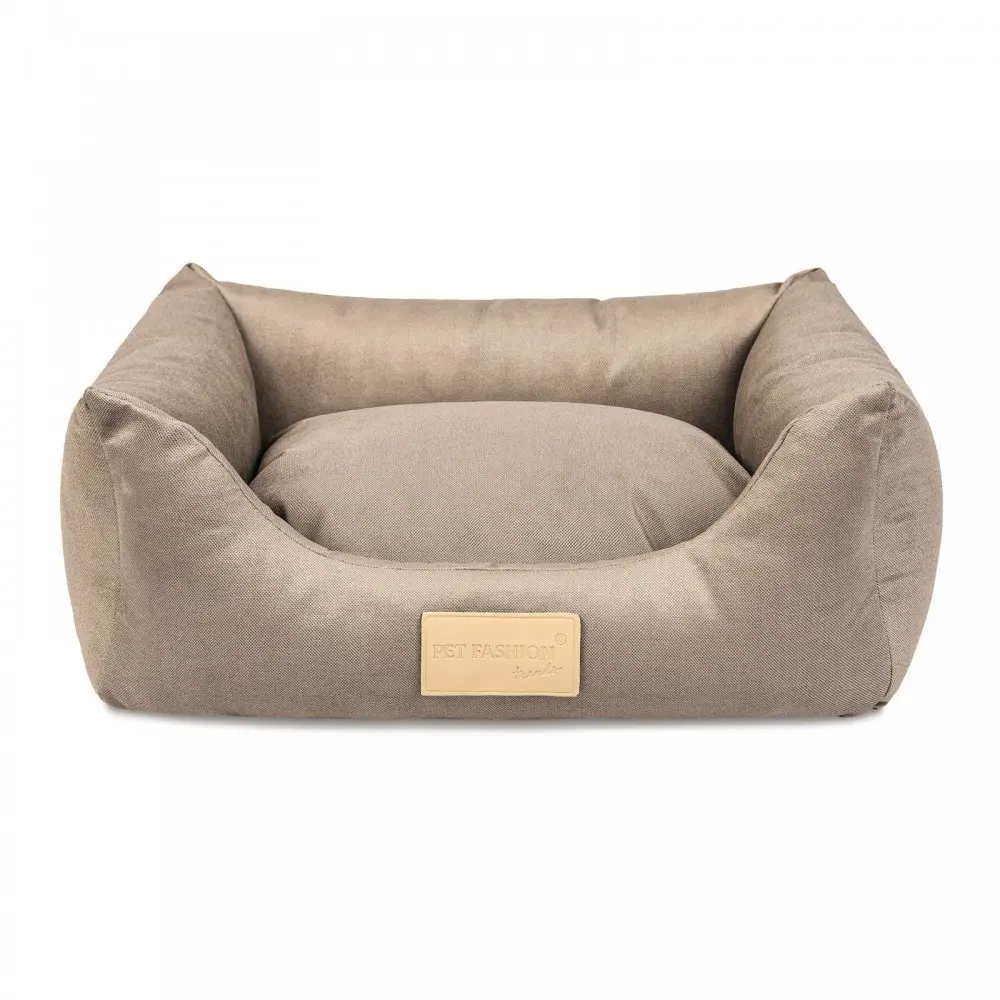 Лежак Pet Fashion Molly №2 для собак і котів пісочний 62х50х19 см