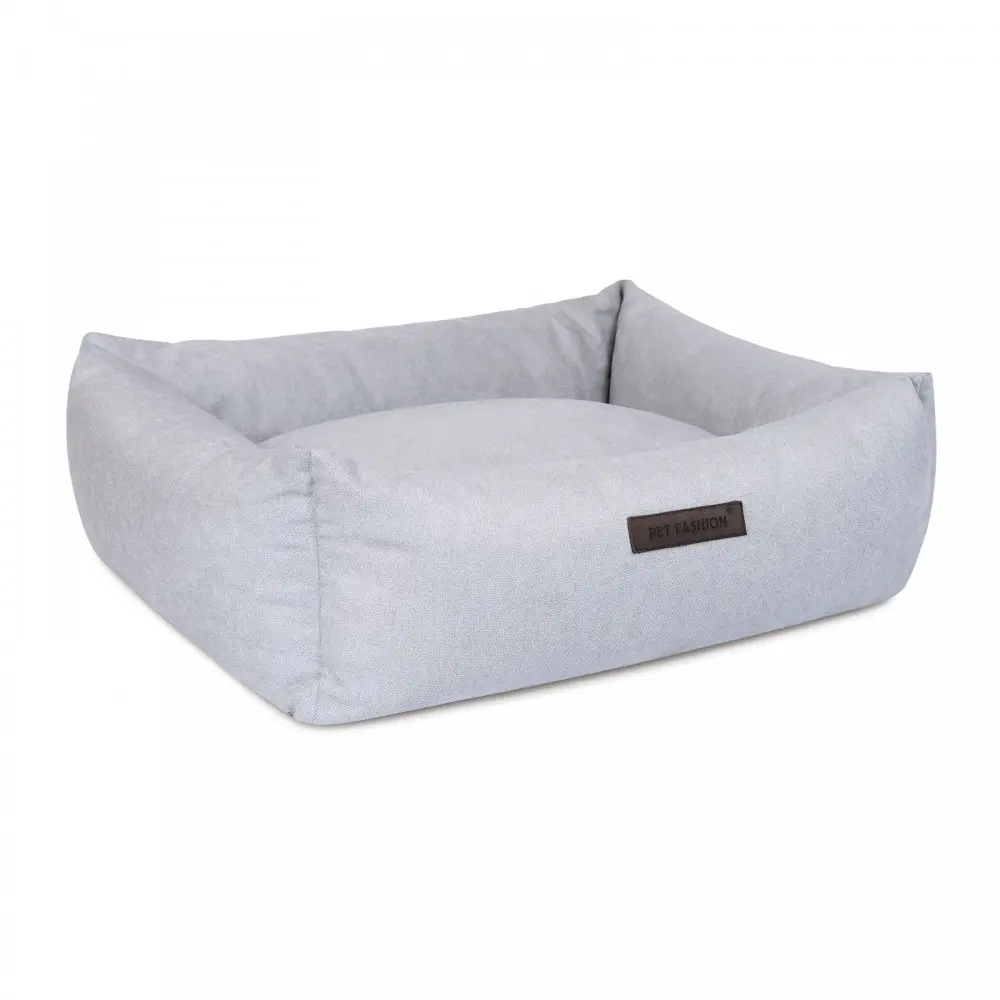Лежак Pet Fashion Bond №1 для собак сірий 60х50х18 см