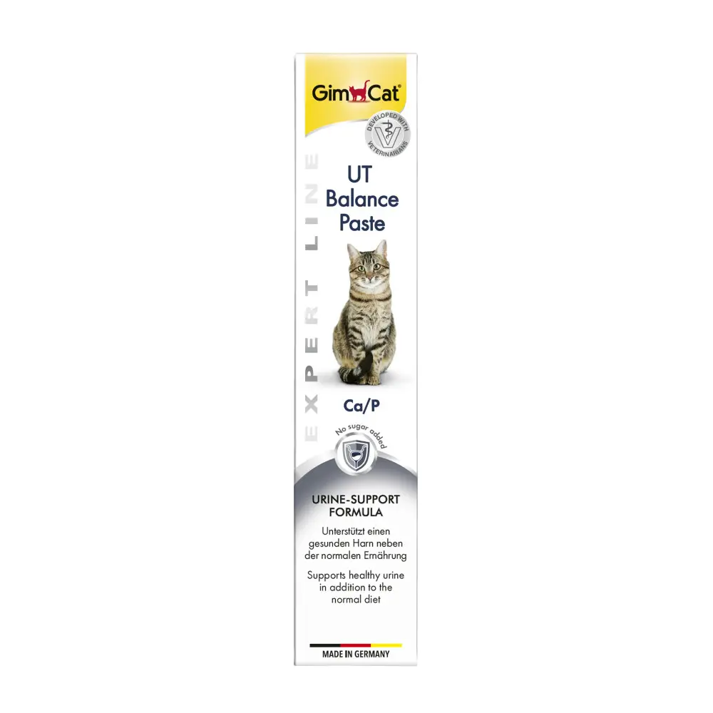 Вітаміни GimCat Expert Line UT Balance для котів паста для нирок та сечовивідних шляхів 50 г