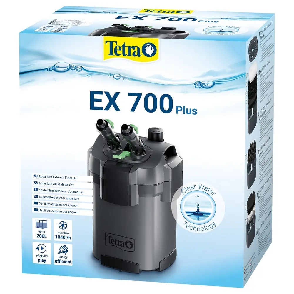 Фільтр Tetra для акваріума External EX 700 Plus 1040 л/год