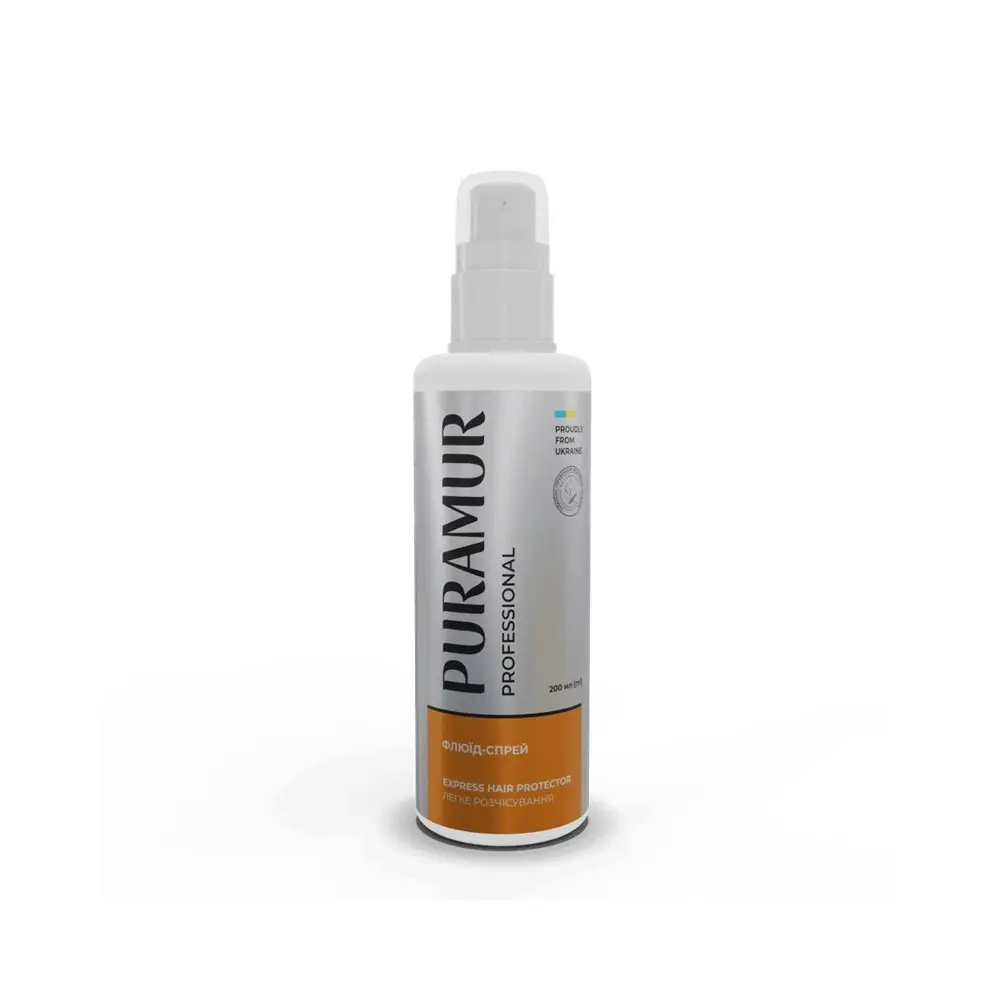 Флюїд-спрей PURAMUR Express Hair Protector для котів та собак для легкого розчісування всіх видів шерсті 200 мл