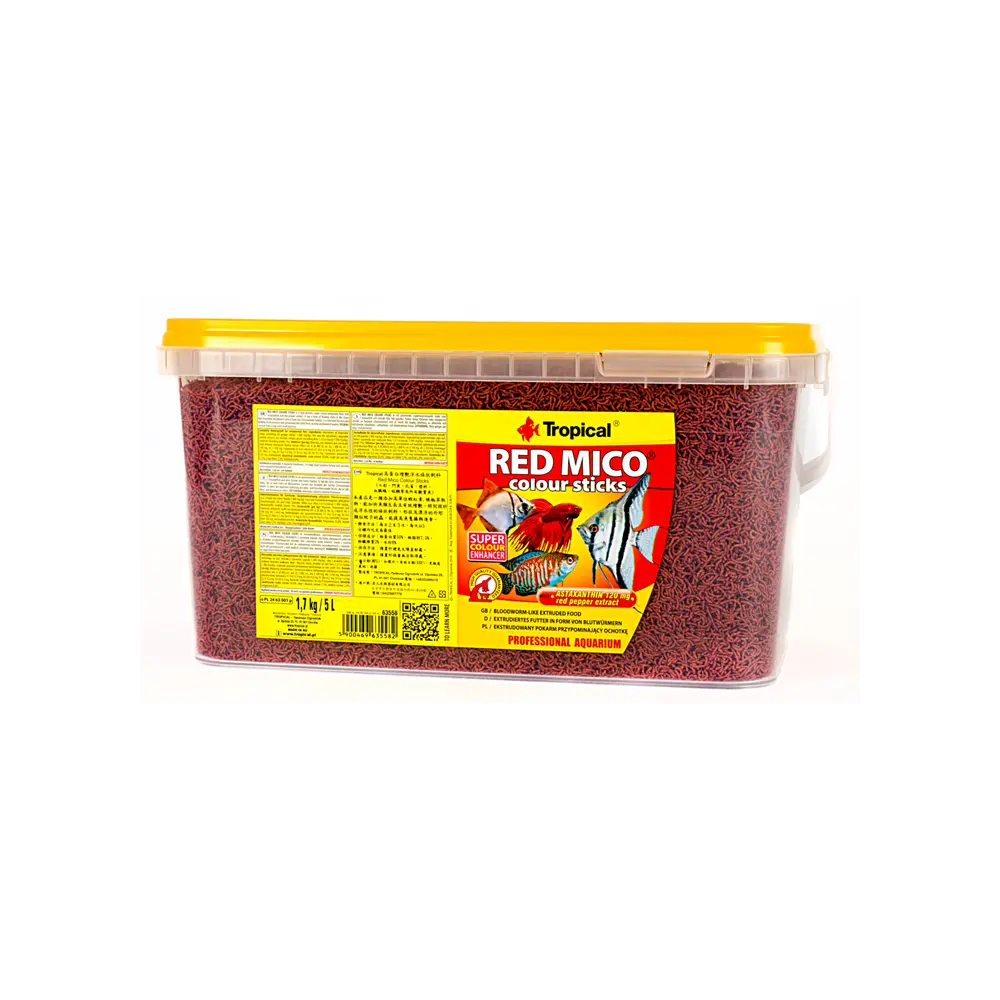 Корм для риб Tropical  Red Mico Colour Sticks 1,7кг