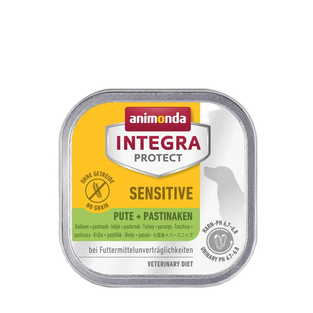 Корм ветеринарний вологий Integra Protect Sensitiv Turkey + Parsnips для собак при харчовій непереносимості індичка + пастернак 150г