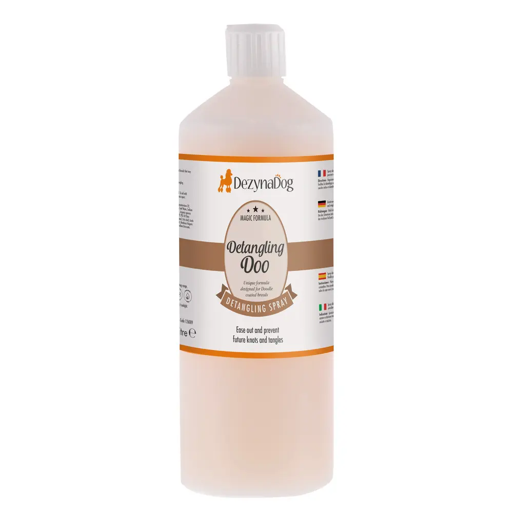 Спрей Dezynadog Detangling Doo Spray для розплутування ковтунів та вузлів призначений для шерсті породи Doodle     1л