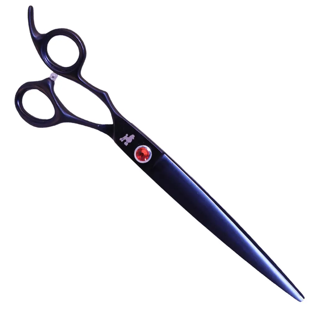 Ножиці грумерські Dezynadog Ignis 8 Straight Lefty Scissor прямі для стрижки собак   для лівші японська нержавіюча сталь 440c  8 дюймів