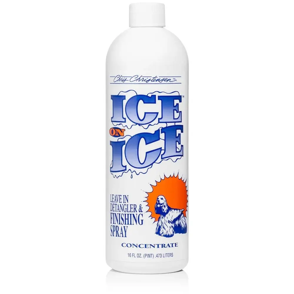 Кондиціонер Chris Christensen Ice On Ice Concentrate для собак та котів для розплутування ковтунів 473 мл