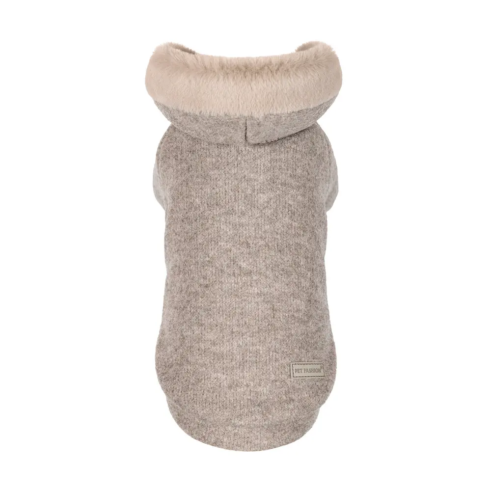 Толстовка для собак Flex Pet Fashion, L сірий меланж