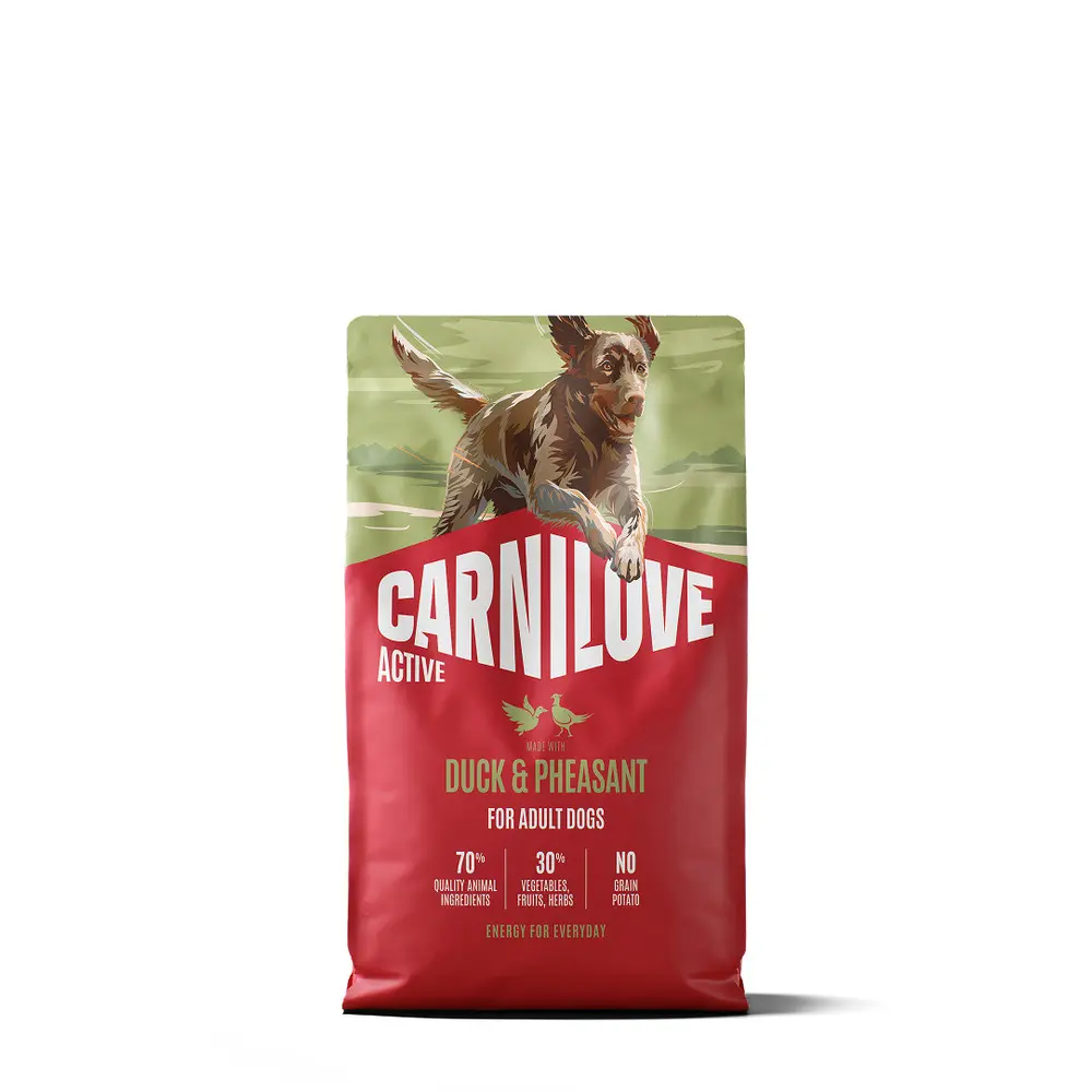 Корм сухий Carnilove Active Duck & Pheasant для cобак качка і фазан 4 кг