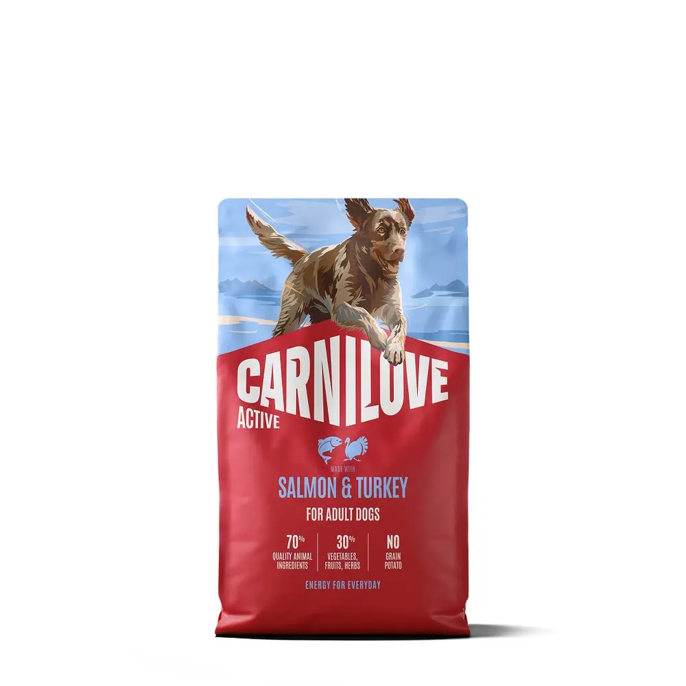 Корм сухий Carnilove Active Salmon & Turkey для cобак лосось та індичка 4 кг