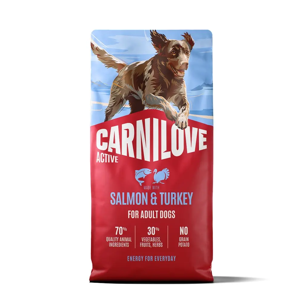 Корм сухий Carnilove Active Salmon & Turkey для cобак лосось та індичка 12 кг