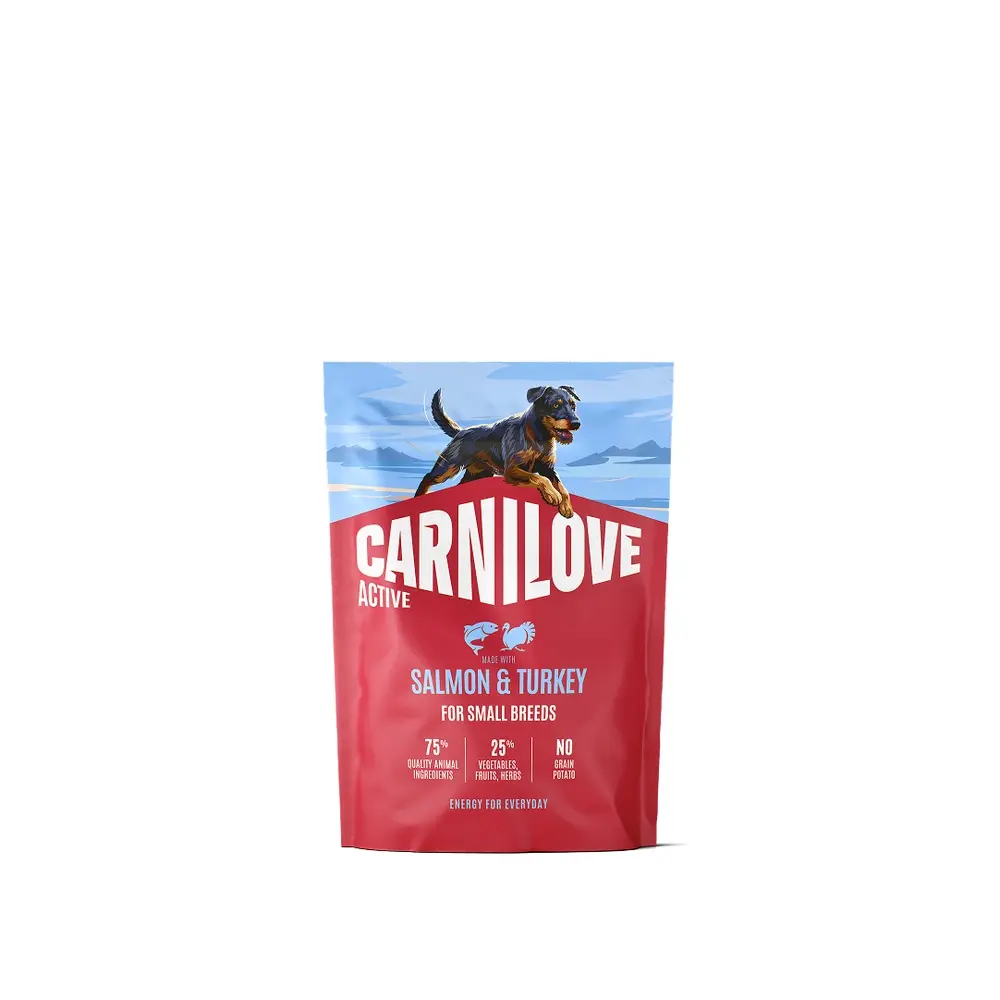 Корм сухий Carnilove Active Salmon & Turkey Small Breed для cобак малих порід лосось та індичка 1,5 кг