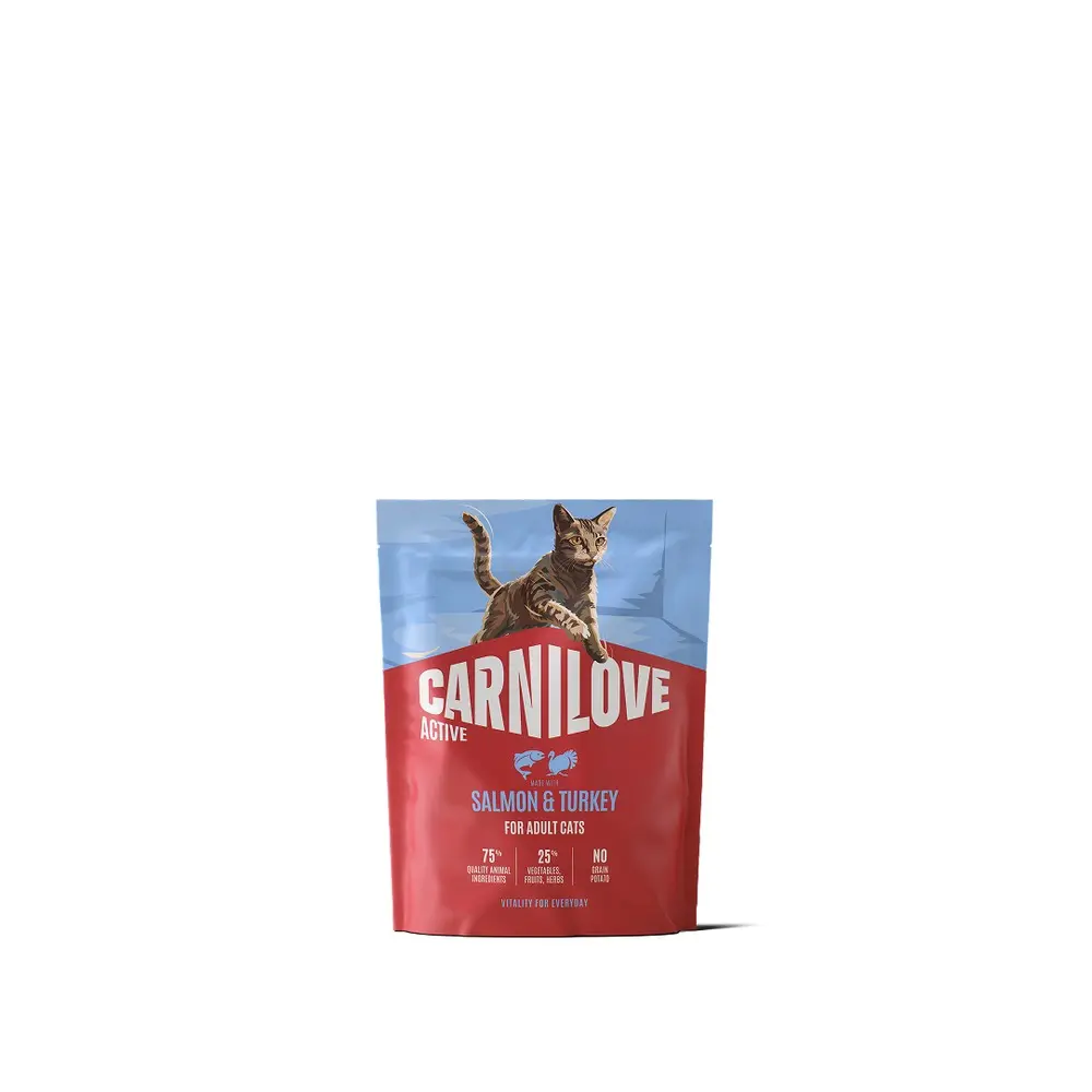Корм сухий Carnilove Active Salmon & Turkey для котів лосось та індичка 400 г