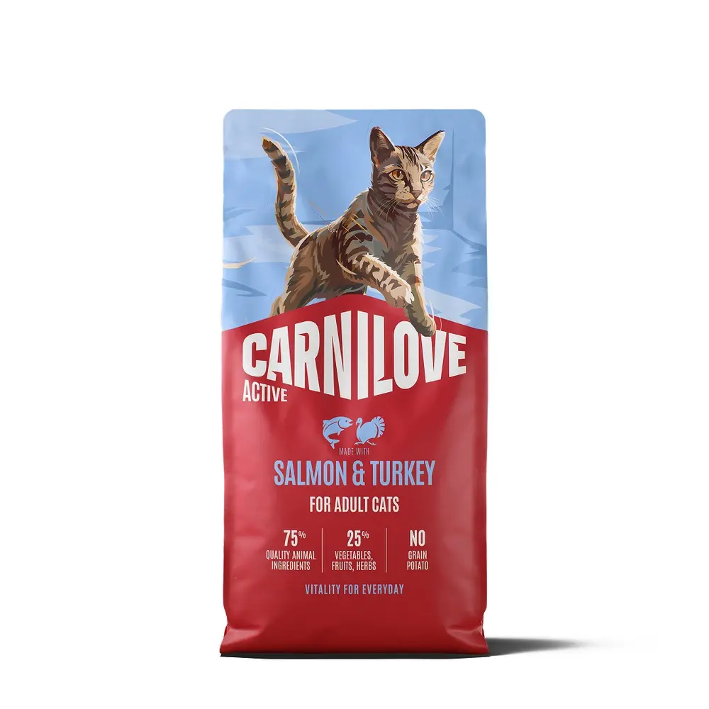 Корм сухий Carnilove Active Salmon & Turkey для котів лосось та індичка 6 кг
