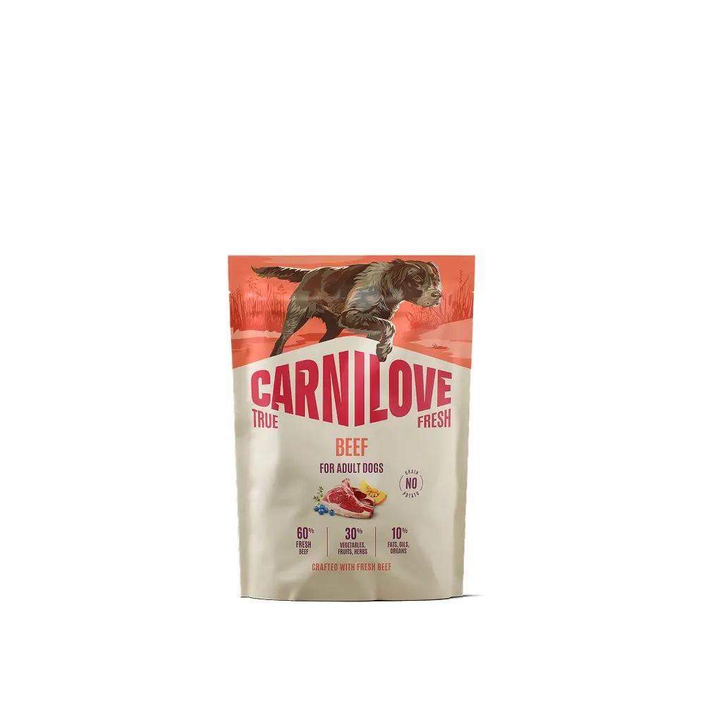 Корм сухий Carnilove True Fresh Beef для cобак яловичина 1,5 кг
