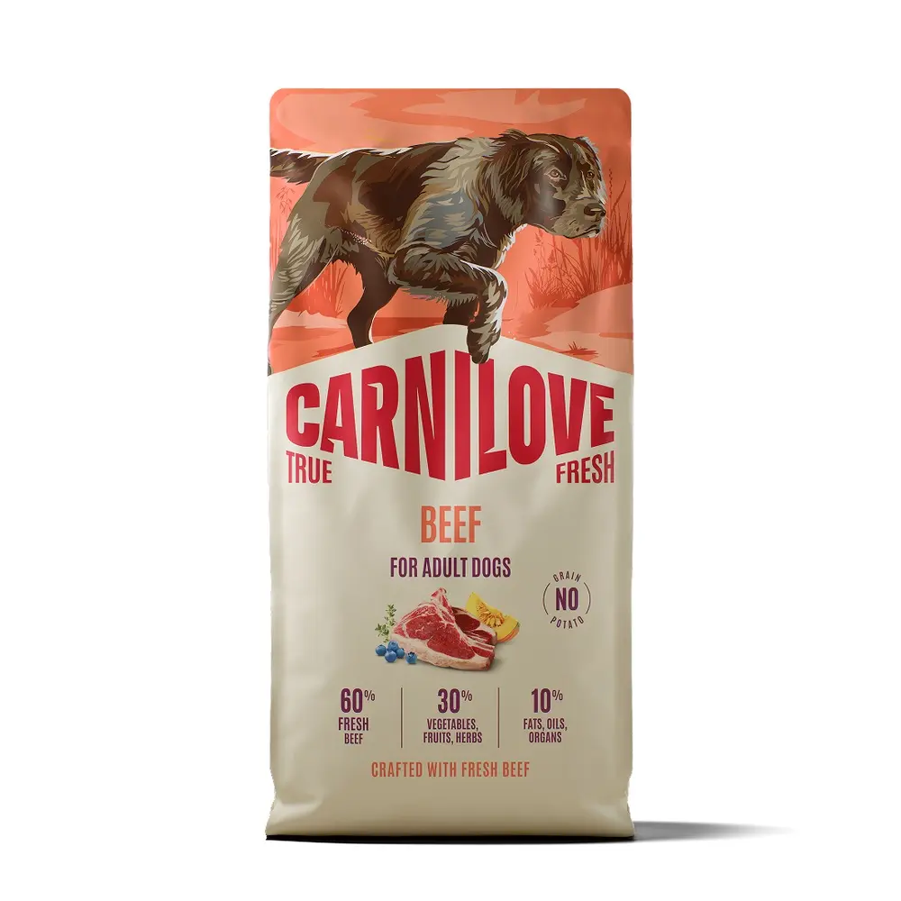 Корм сухий Carnilove True Fresh Beef для cобак яловичина 12 кг