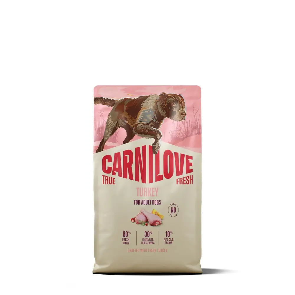 Корм сухий Carnilove True Fresh Turkey для cобак індичка 4 кг