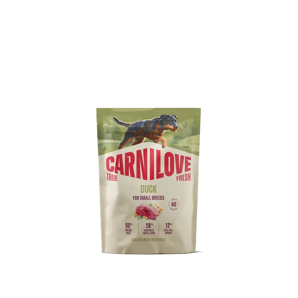 Корм сухий Carnilove True Fresh Duck Small Breed для cобак малих порід качка 1,5 кг