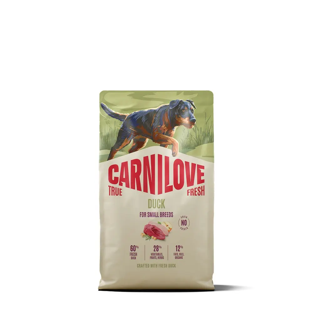 Корм сухий Carnilove True Fresh Duck Small Breed для cобак малих порід качка 4 кг