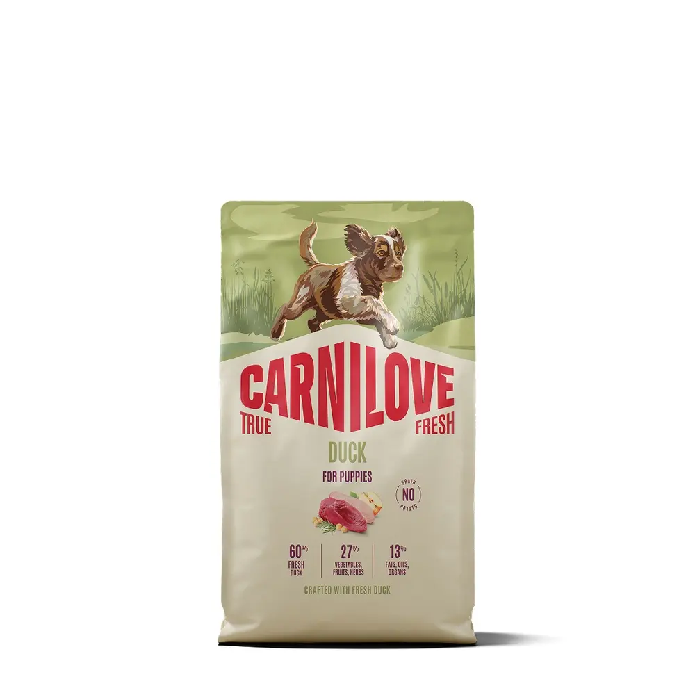 Корм сухий Carnilove True Fresh Puppy для цуценят качка 4 кг