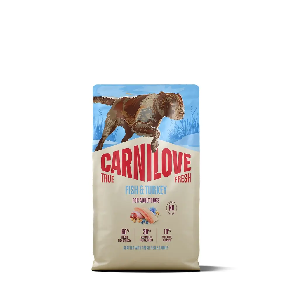 Корм сухий Carnilove True Fresh Fish & Turkey для cобак риба та індичка 4 кг