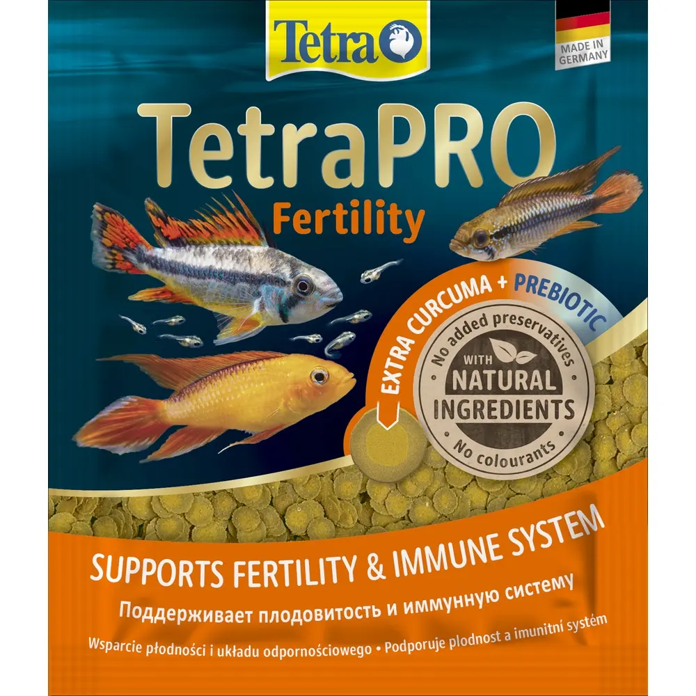 Корм Tetra для риб TetraPRO Fertility для імунітету та репродуктивної функції 12г